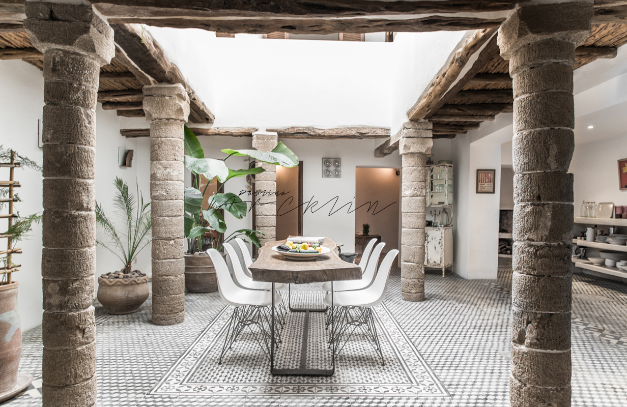 Un bello riad en Marruecos